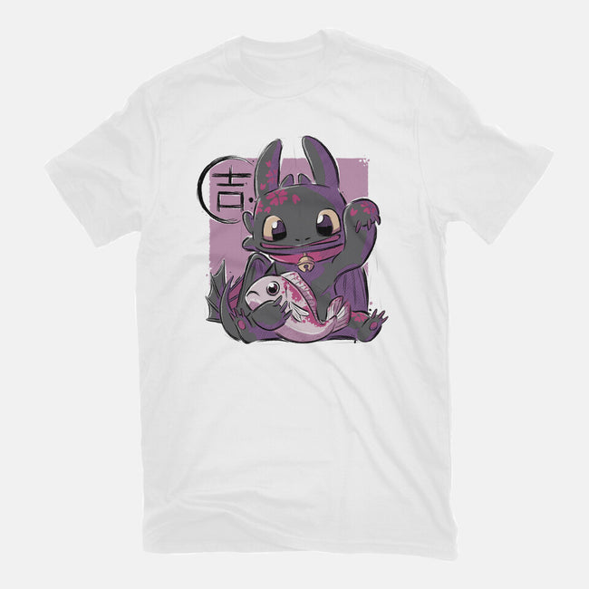 Maneki Toothless-womens fitted tee-xMorfina
