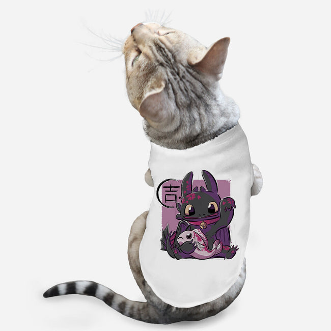 Maneki Toothless-cat basic pet tank-xMorfina