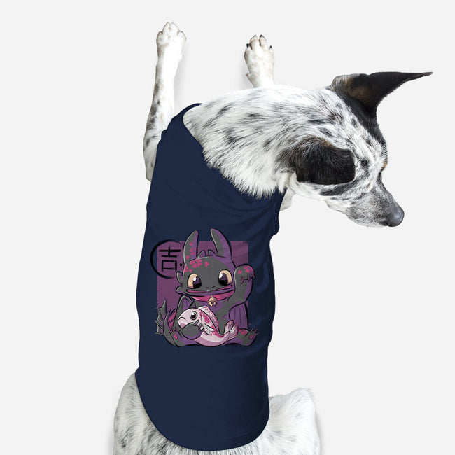 Maneki Toothless-dog basic pet tank-xMorfina