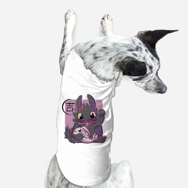 Maneki Toothless-dog basic pet tank-xMorfina