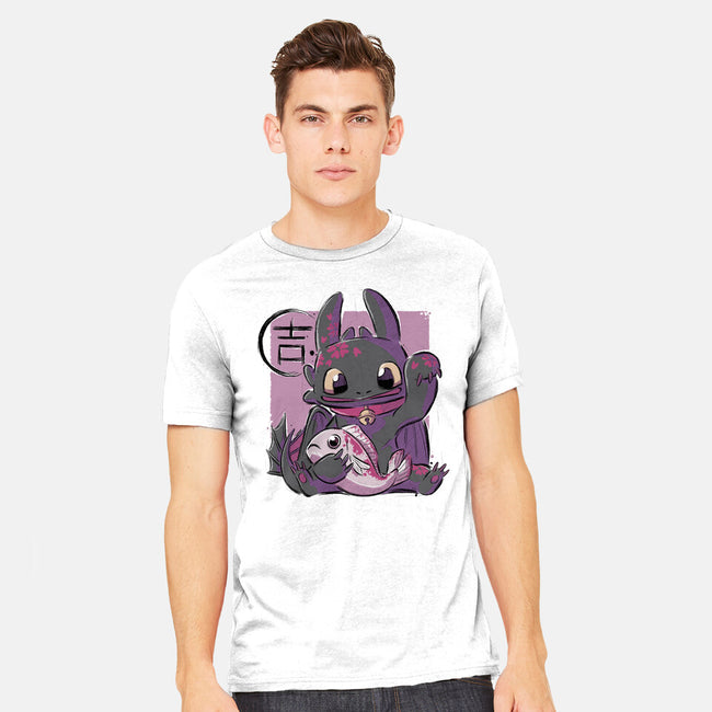 Maneki Toothless-mens heavyweight tee-xMorfina