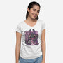 Maneki Toothless-womens v-neck tee-xMorfina