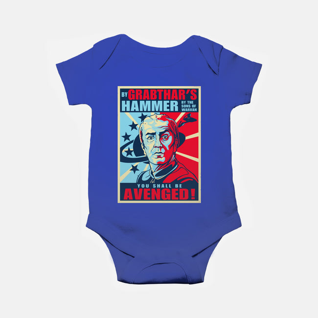 By Grabthar's Hammer-baby basic onesie-daobiwan