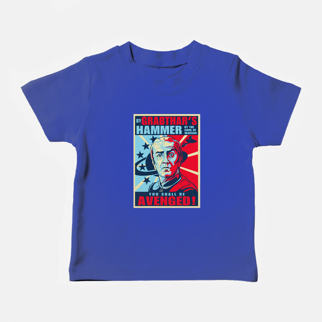 By Grabthar's Hammer-baby basic tee-daobiwan