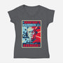 By Grabthar's Hammer-womens v-neck tee-daobiwan