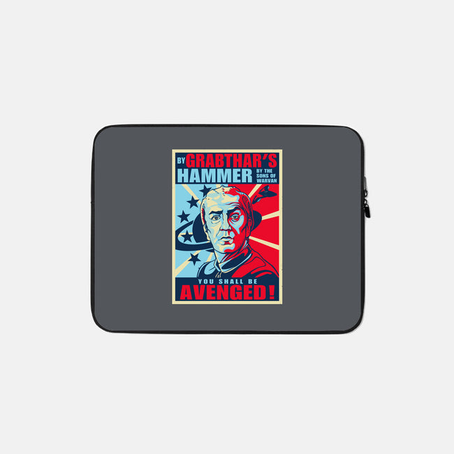 By Grabthar's Hammer-none zippered laptop sleeve-daobiwan