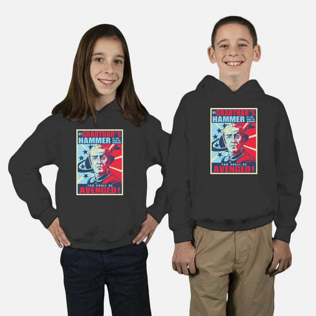 By Grabthar's Hammer-youth pullover sweatshirt-daobiwan