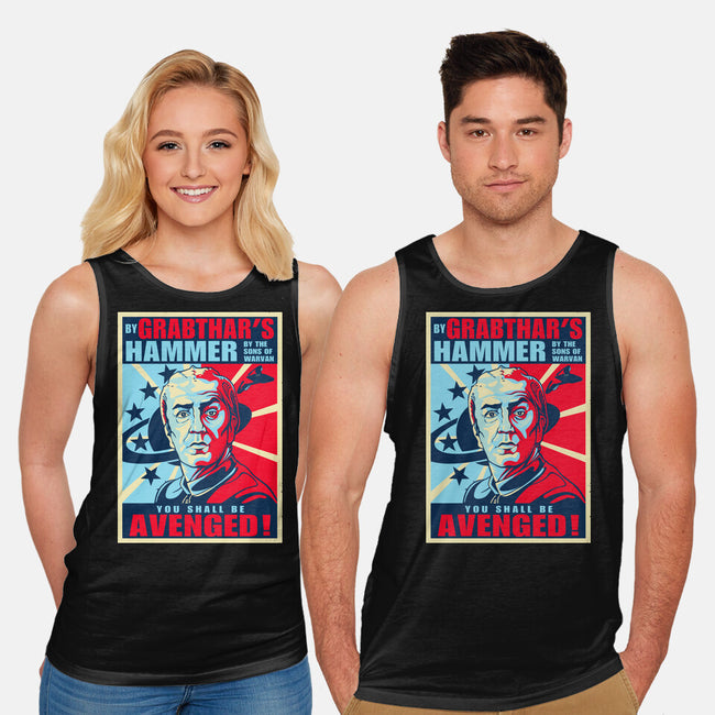 By Grabthar's Hammer-unisex basic tank-daobiwan