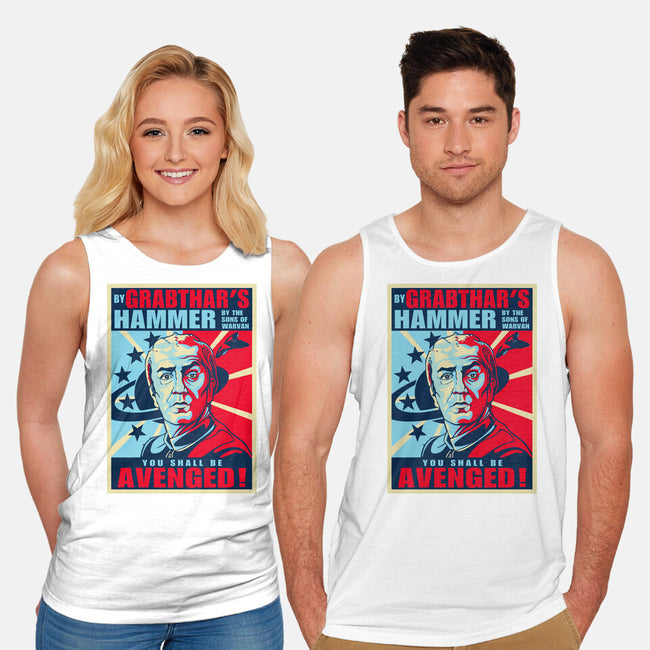 By Grabthar's Hammer-unisex basic tank-daobiwan
