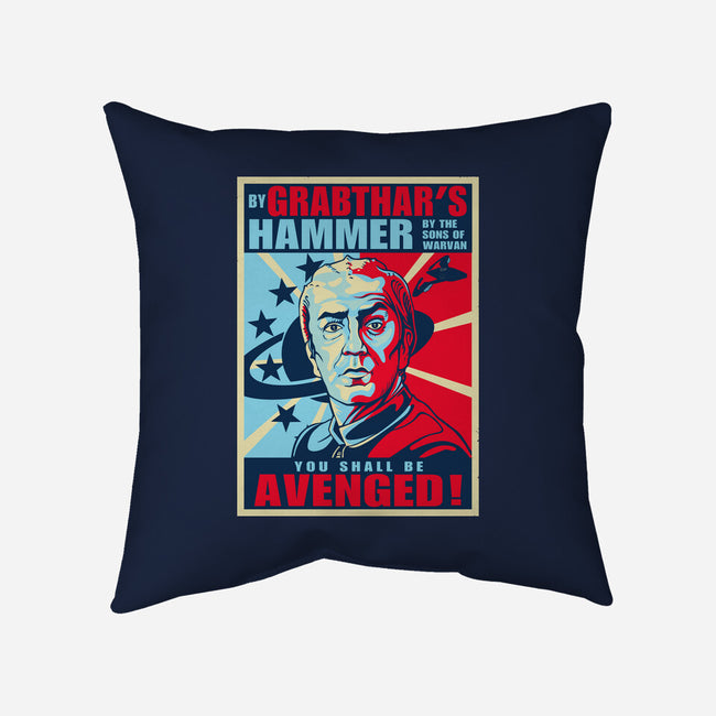 By Grabthar's Hammer-none removable cover w insert throw pillow-daobiwan