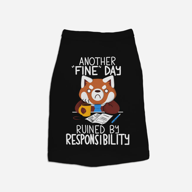 Day Ruined-dog basic pet tank-TaylorRoss1
