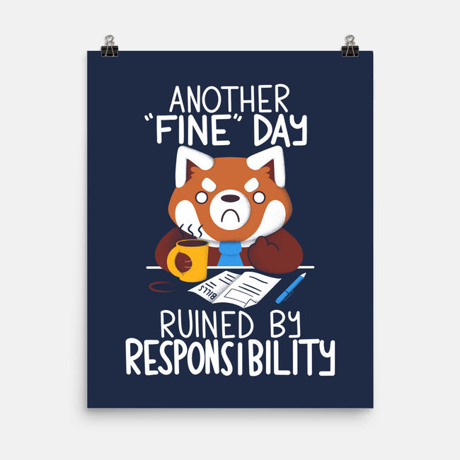 Day Ruined-none matte poster-TaylorRoss1