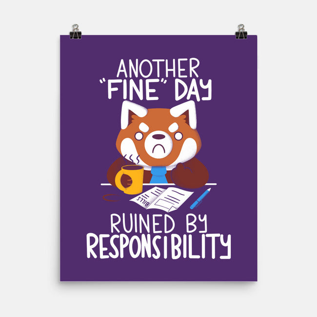 Day Ruined-none matte poster-TaylorRoss1