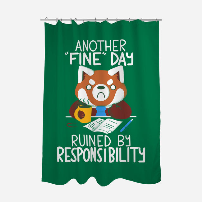 Day Ruined-none polyester shower curtain-TaylorRoss1