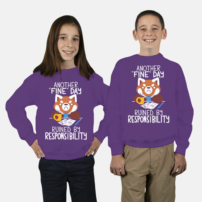 Day Ruined-youth crew neck sweatshirt-TaylorRoss1