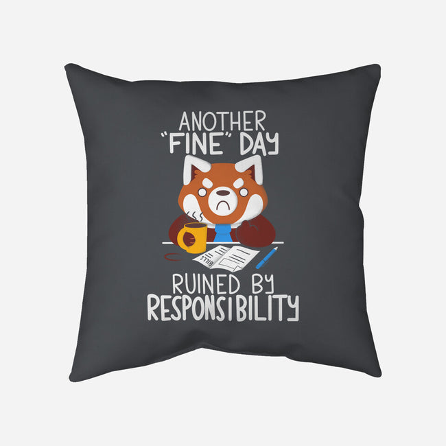 Day Ruined-none non-removable cover w insert throw pillow-TaylorRoss1