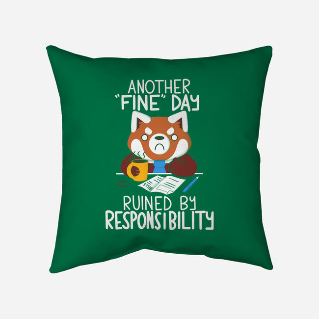Day Ruined-none removable cover w insert throw pillow-TaylorRoss1