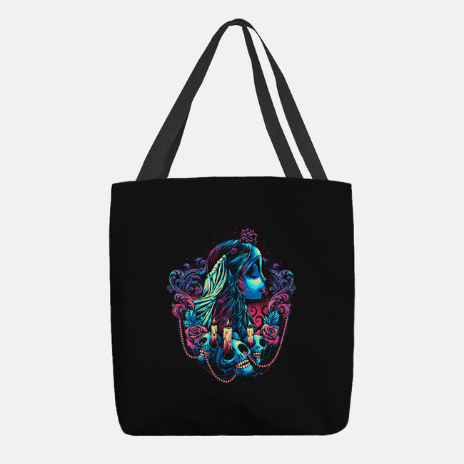 Colorful Bride-none basic tote-glitchygorilla