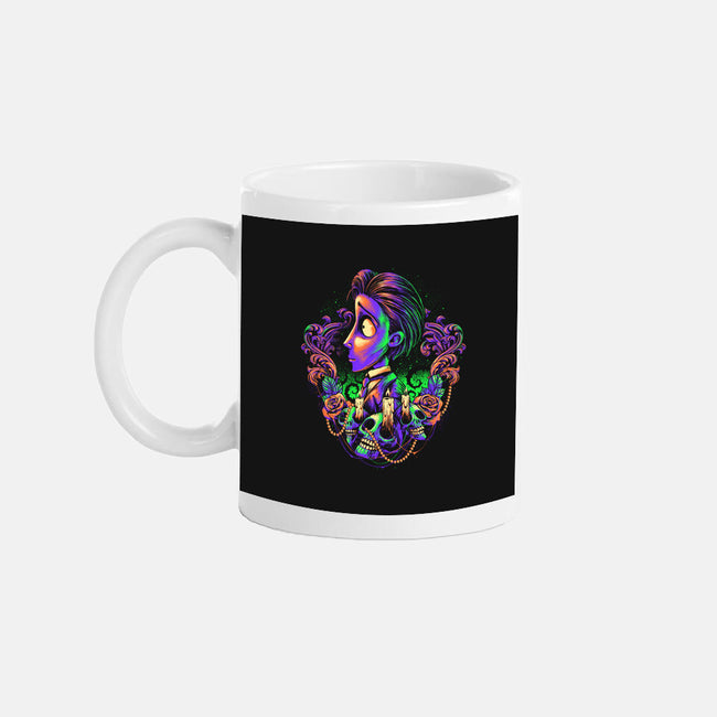 Colorful Groom-none glossy mug-glitchygorilla