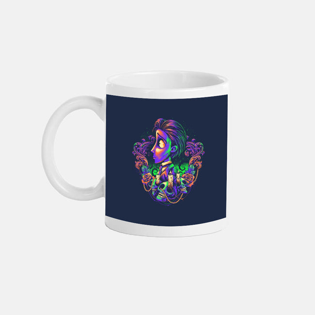Colorful Groom-none glossy mug-glitchygorilla