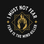 I Must Not Fear-womens v-neck tee-demonigote