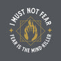 I Must Not Fear-none fleece blanket-demonigote