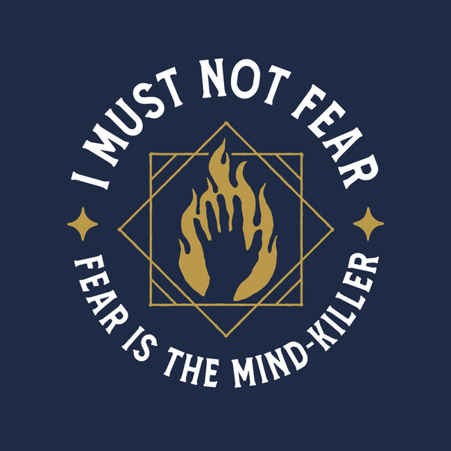 I Must Not Fear-none removable cover throw pillow-demonigote