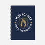 I Must Not Fear-none dot grid notebook-demonigote