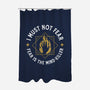 I Must Not Fear-none polyester shower curtain-demonigote