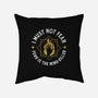 I Must Not Fear-none removable cover w insert throw pillow-demonigote