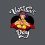 Valentine's Day-womens fitted tee-Boggs Nicolas