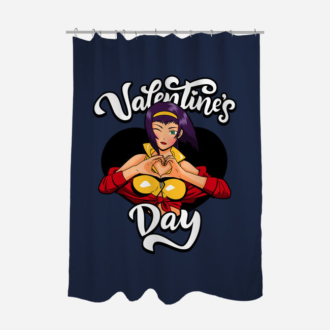 Valentine's Day-none polyester shower curtain-Boggs Nicolas