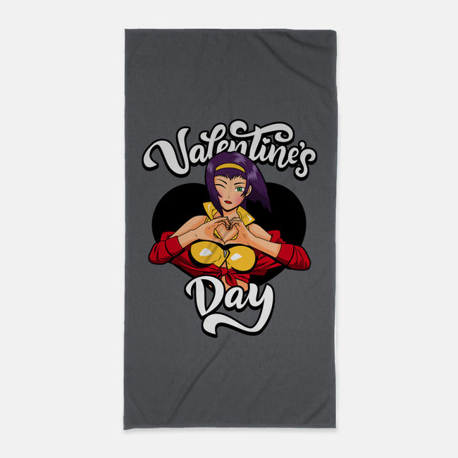 Valentine's Day-none beach towel-Boggs Nicolas
