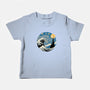 The Great Starry Wave-baby basic tee-vp021