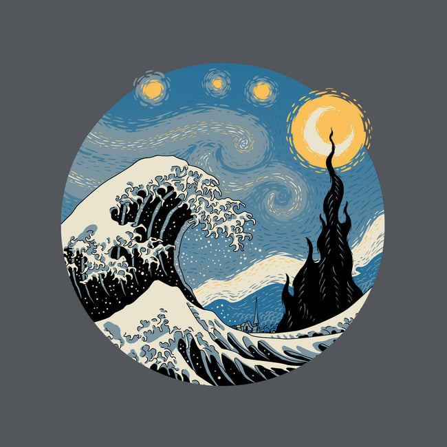 The Great Starry Wave-none basic tote-vp021