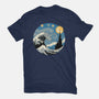 The Great Starry Wave-womens basic tee-vp021
