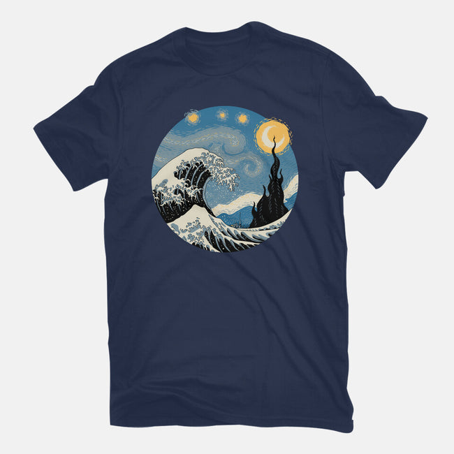 The Great Starry Wave-unisex basic tee-vp021