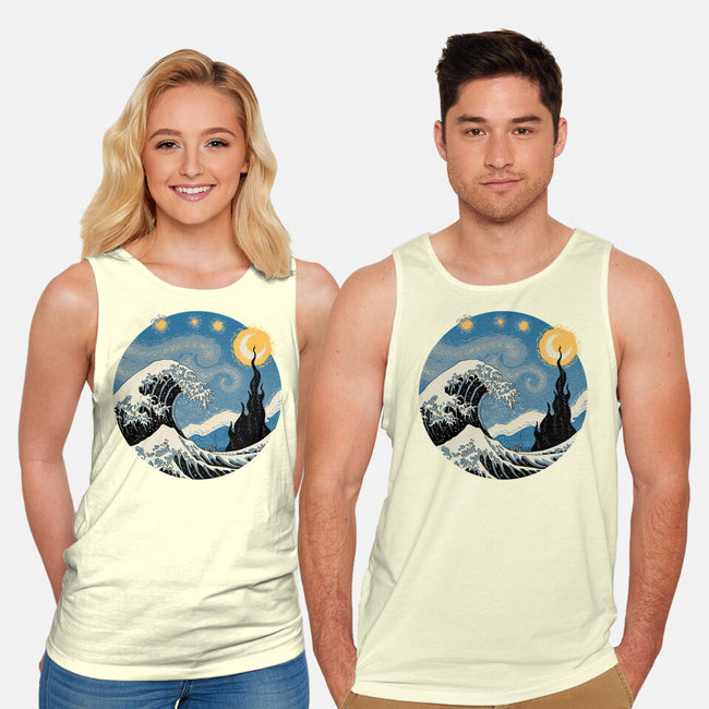 The Great Starry Wave-unisex basic tank-vp021