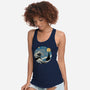 The Great Starry Wave-womens racerback tank-vp021