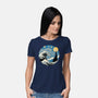The Great Starry Wave-womens basic tee-vp021