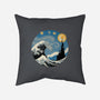 The Great Starry Wave-none removable cover w insert throw pillow-vp021