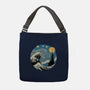 The Great Starry Wave-none adjustable tote-vp021