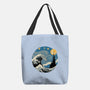 The Great Starry Wave-none basic tote-vp021