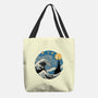 The Great Starry Wave-none basic tote-vp021