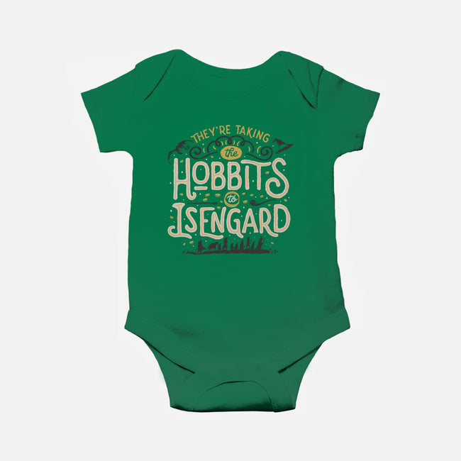 Taking The Hobbits To Isengard-baby basic onesie-eduely