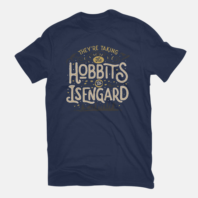 Taking The Hobbits To Isengard-mens basic tee-eduely