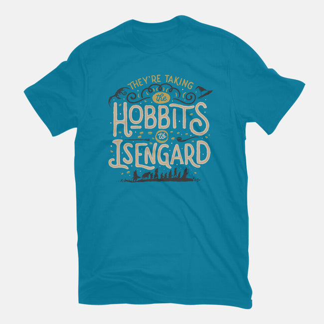Taking The Hobbits To Isengard-womens basic tee-eduely