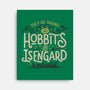 Taking The Hobbits To Isengard-none stretched canvas-eduely