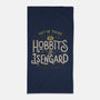 Taking The Hobbits To Isengard-none beach towel-eduely