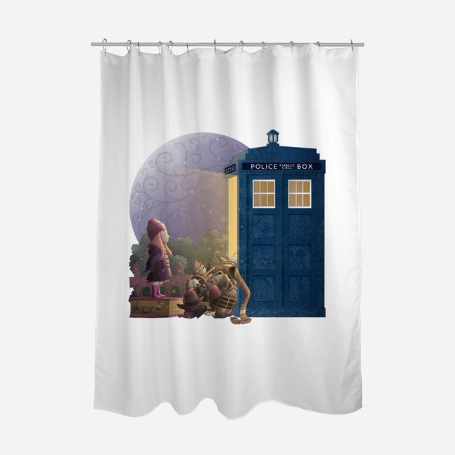When You Come For Me-none polyester shower curtain-saqman